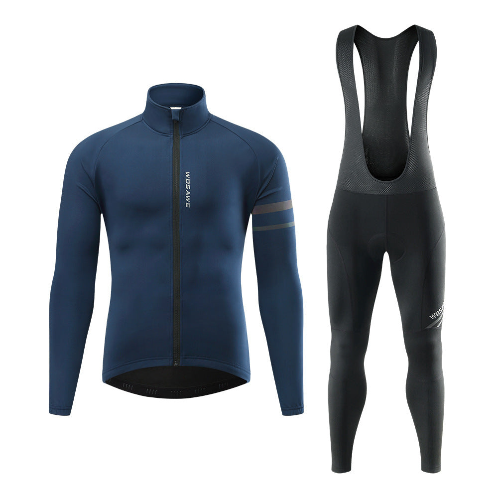 Winter Cycling Suit – Windproof and Fleece-Lined