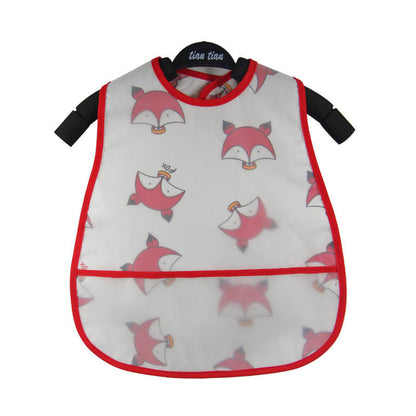 Waterproof Baby Bib and Painting Apron for Boys and Girls