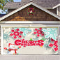 Christmas Garage Door Hanging Cloth