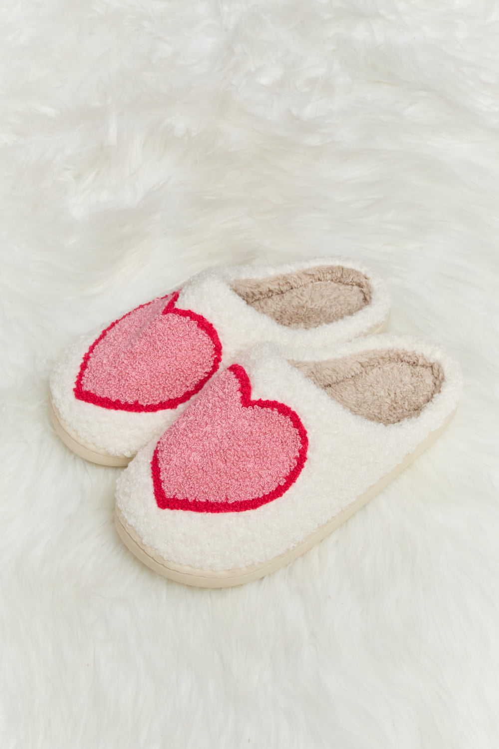 Melody Printed Plush Slide Slippers - PureSelect