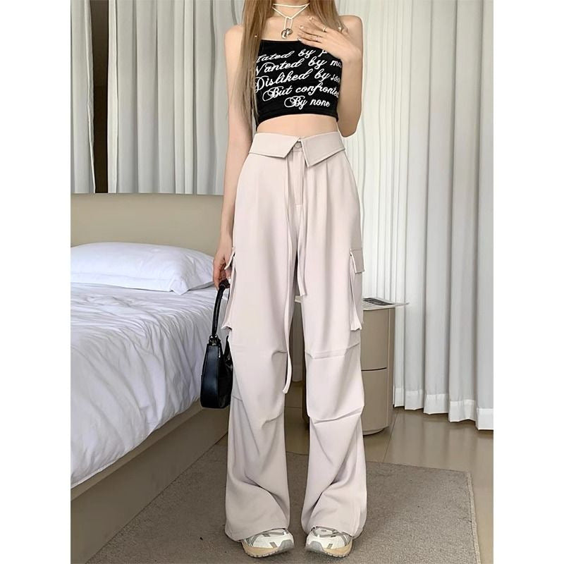 Retro Multi-Pocket Loose Overalls for Women - PureSelect