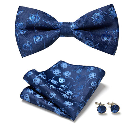 Three Piece Set Of Stylish Bow Ties