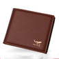 Wallet men's short zipper Korean wallet