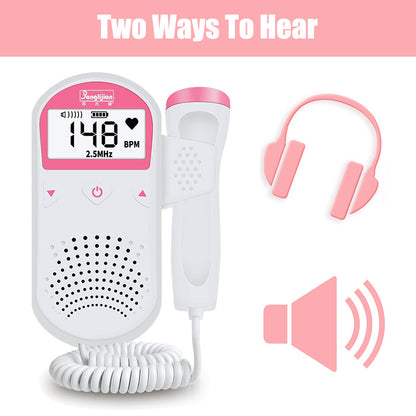 LCD Display Sound Listener with 2.5MHz Probe