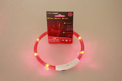 USB Glowing Pet Collar