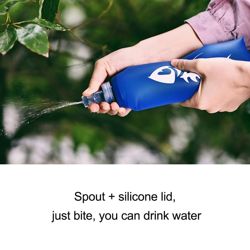 Sports soft water bottle