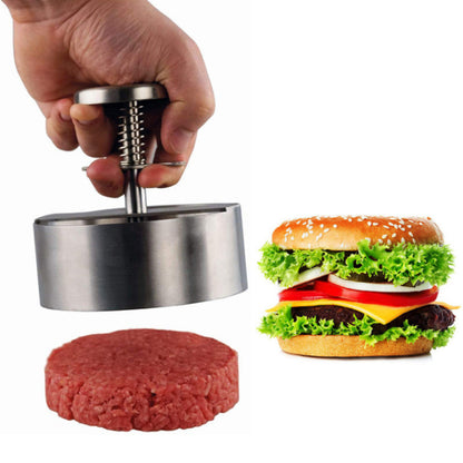 Stainless Steel Patties Mold Burger Meat Press