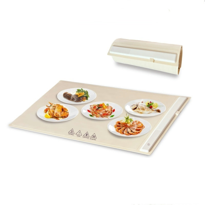 Electric Warming Tray – Multi-functional Graphene Heating Cutting Board