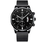 Men’s Luxury Business Quartz Watch with Mesh Band