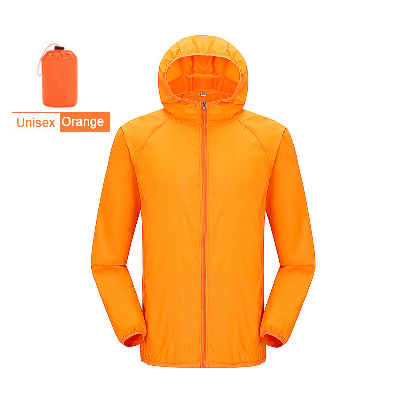 Men's And Women's Skin Windbreaker UV Protection Sunscreen Clothing