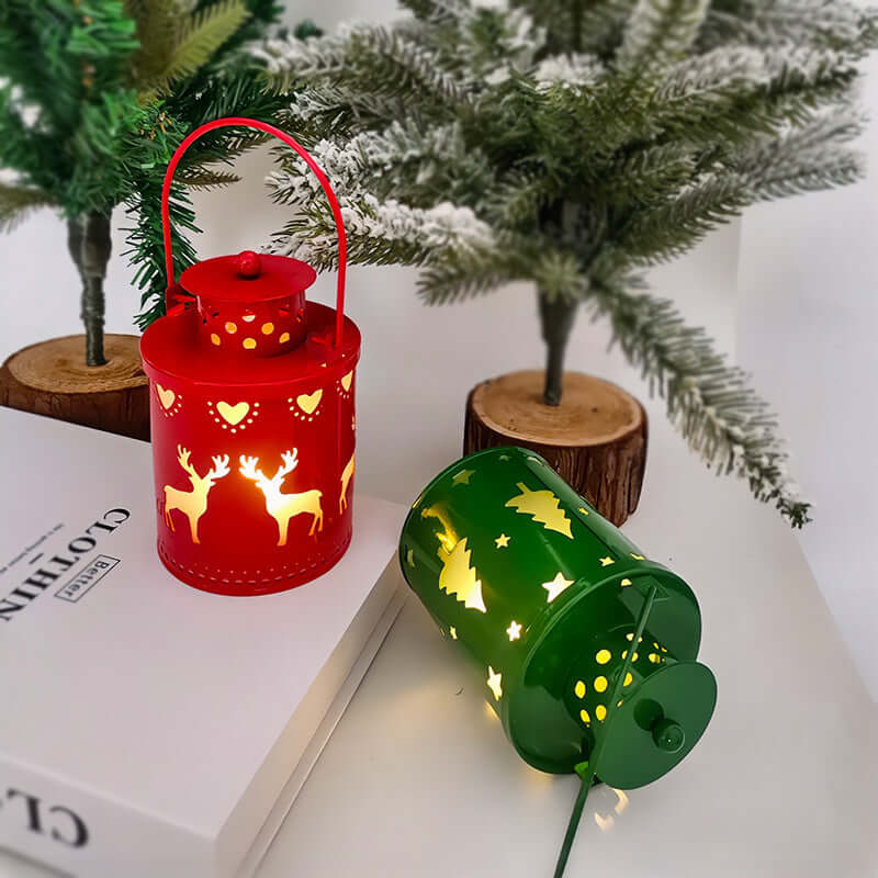 Nordic LED Candle Lanterns – Creative Holiday Decor