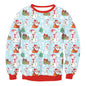 Autumn Winter Santa Elf Christmas Sweater Pullover