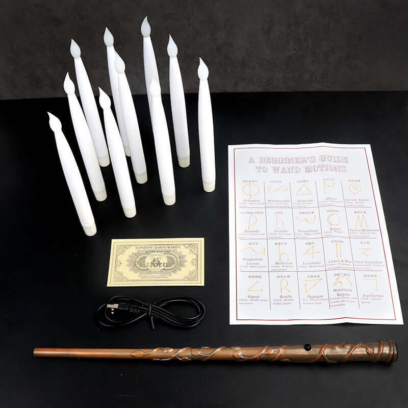 Remote-Controlled Flameless Floating Candles – Warm Flickering Light