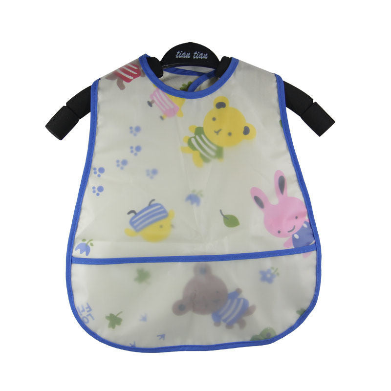 Waterproof Baby Bib and Painting Apron for Boys and Girls