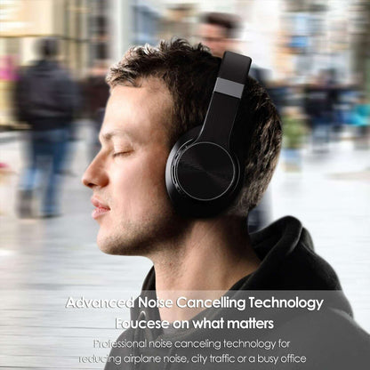 Headworn Sports Noise Cancelling Bluetooth Earphones