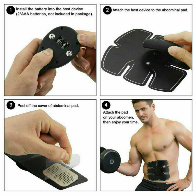 Electric Muscle Toner & ABS Toning Belt - PureSelect