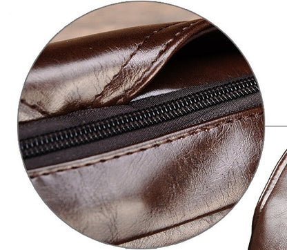 Men's Leather Crossbody Sling Bag