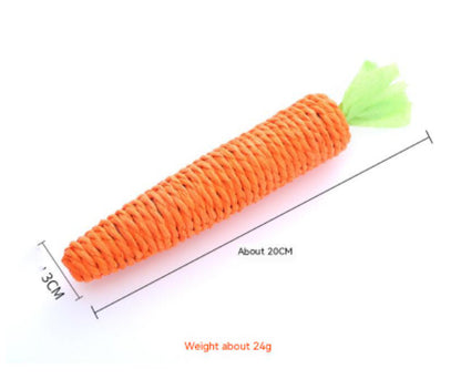 Cute Paper String Carrot Decorations