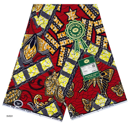 Printed Super Wax Fabric African