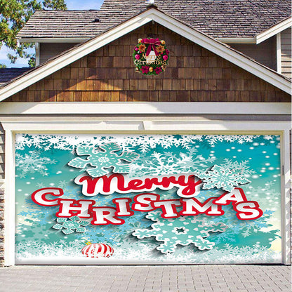 Christmas Garage Door Hanging Cloth