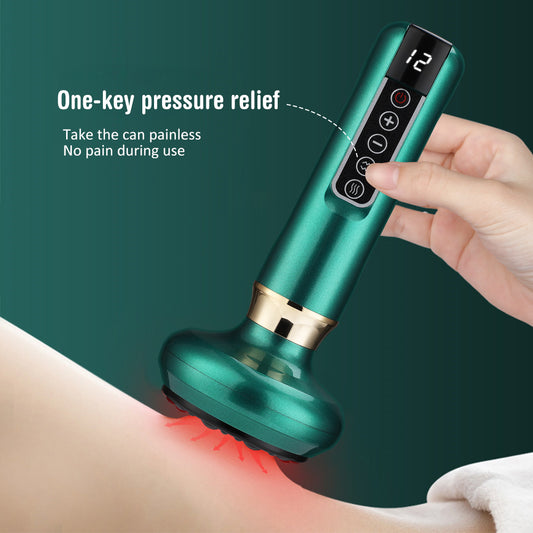 Electric Vacuum Cupping Massager – Portable Massage Tool for Relaxation