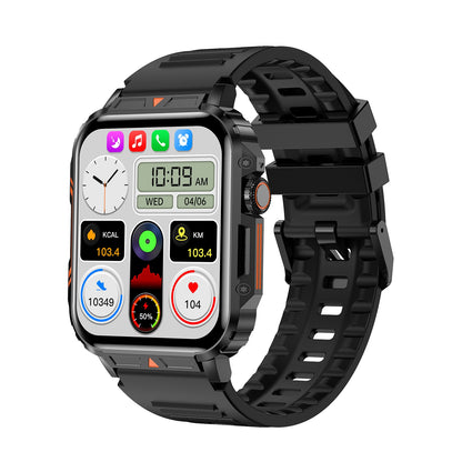 Outdoor Sports Smartwatch with Call & Fitness Tracking