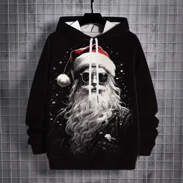 Fashion Christmas Men's Hoodie Casual Cool