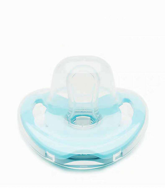 Cute Baby Comforted by Pacifier