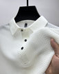 Mesh Ice Silk Short Sleeve T-shirt Men's Clothing