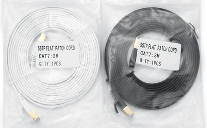 High Speed 10 Gigabit Flat Network Cable