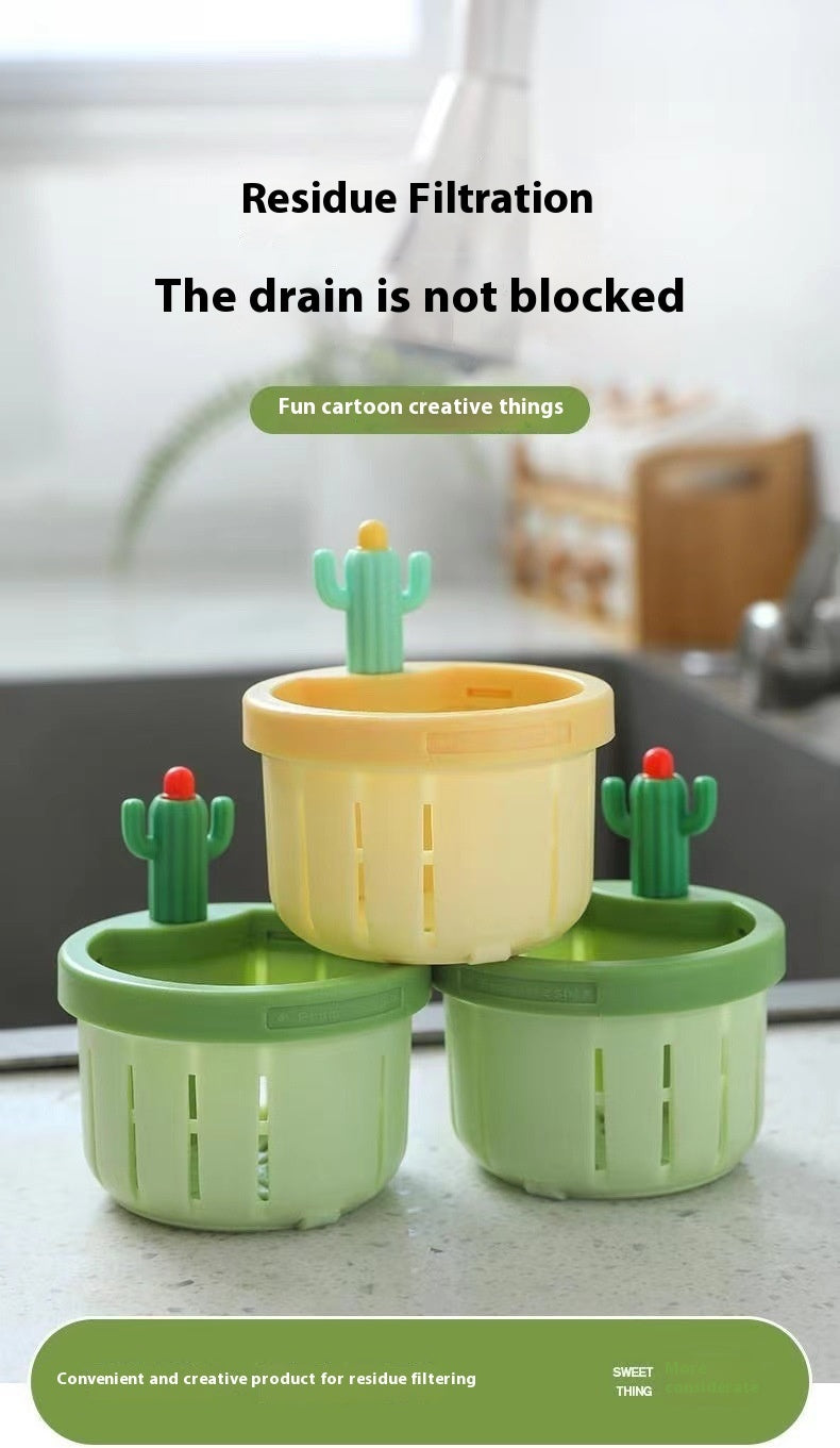 Innovative Cactus Sink Filter Basket – Fun and Functional Drainage Solution