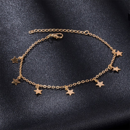 Simple Star Fashion Anklet Jewelry