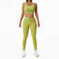 Fashion Gym Drawstring Lapel Sports Outfit for Women