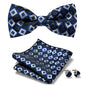 Three Piece Set Of Stylish Bow Ties