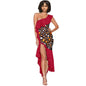 Women's African Ethnic Cotton Batik Dress