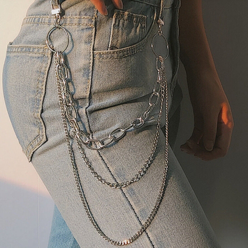 Retro Metal Punk Waist Chain