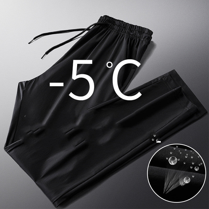 Men's Korean Fashion Summer Quarter Sweatpants – Loose Ice Pants for Versatile Casual Style