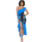 Women's African Ethnic Cotton Batik Dress