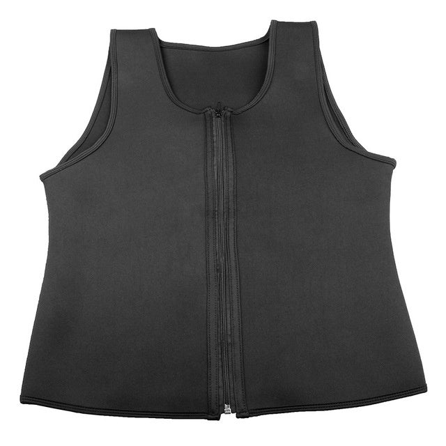 Fitness sports sweat zipper vest