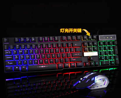 Industry Glowing USB Cable Gaming Keyboard