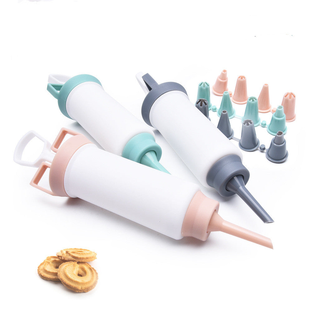 5-Piece Cream Mounted Nozzles Set for Perfect Decorating!