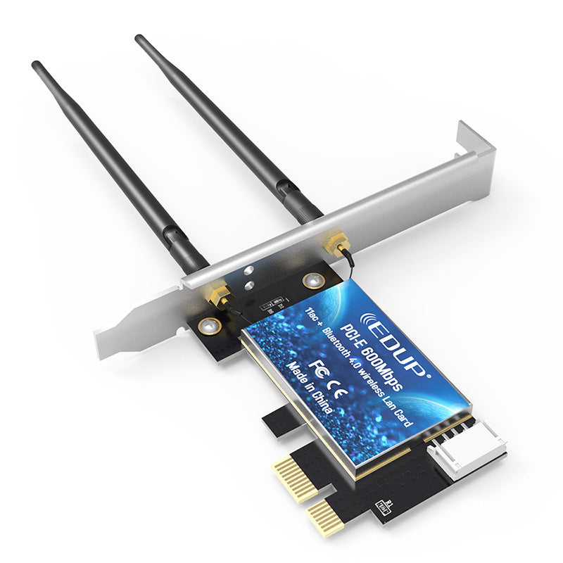 Dual-band PCI-E wireless network card