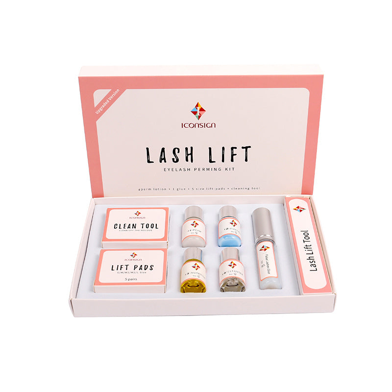 Upgrade Version Lash Lift Kit ICONSIGN Lifting Perm Eyelash Eyes Makeup Tools - PureSelect