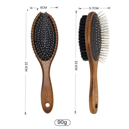 Pet Comb Solid Wood Antique Hair Removing Products