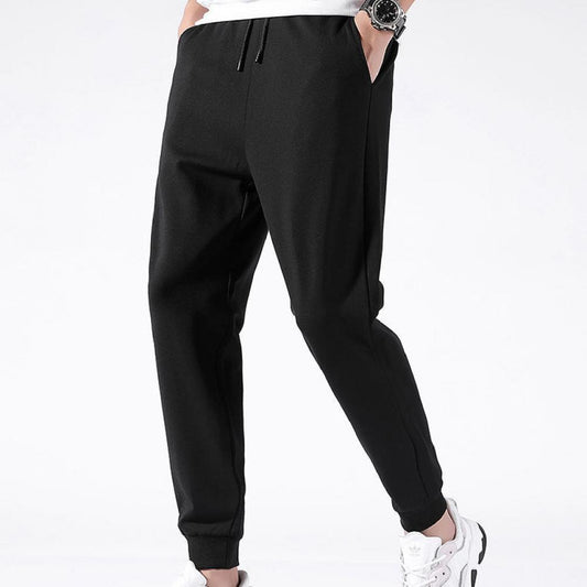 Men's Fashion Simple Casual Zipper Sweatpants – Effortless Style and Comfort