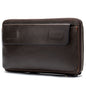 Trendy Long Leather Wallet with Multi-Card Slots