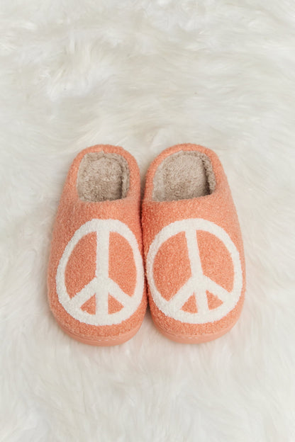 Melody Printed Plush Slide Slippers - PureSelect