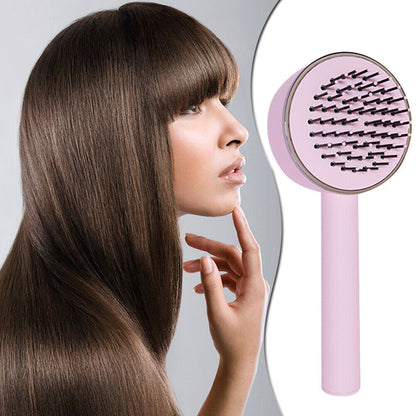 3D Air Cushion Self-Cleaning Hair Brush for Curly Hair