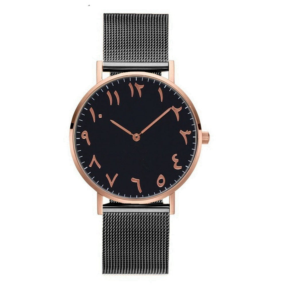 Luxury Quartz Watches for Men and Women with Stainless Steel Straps