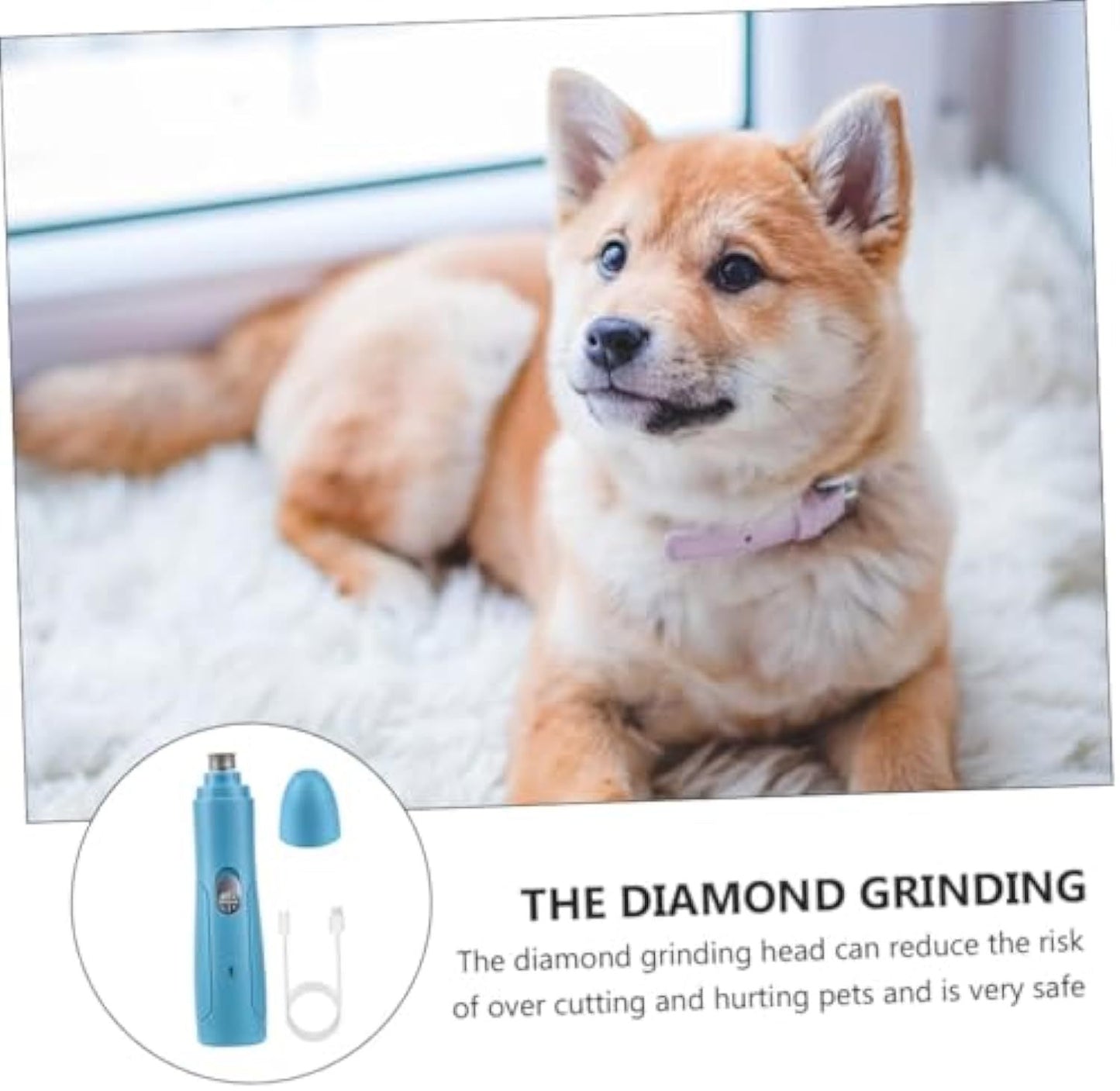 Electric Pet Nail Grinder & Polisher for Dogs – Ultimate Claw Trimmer